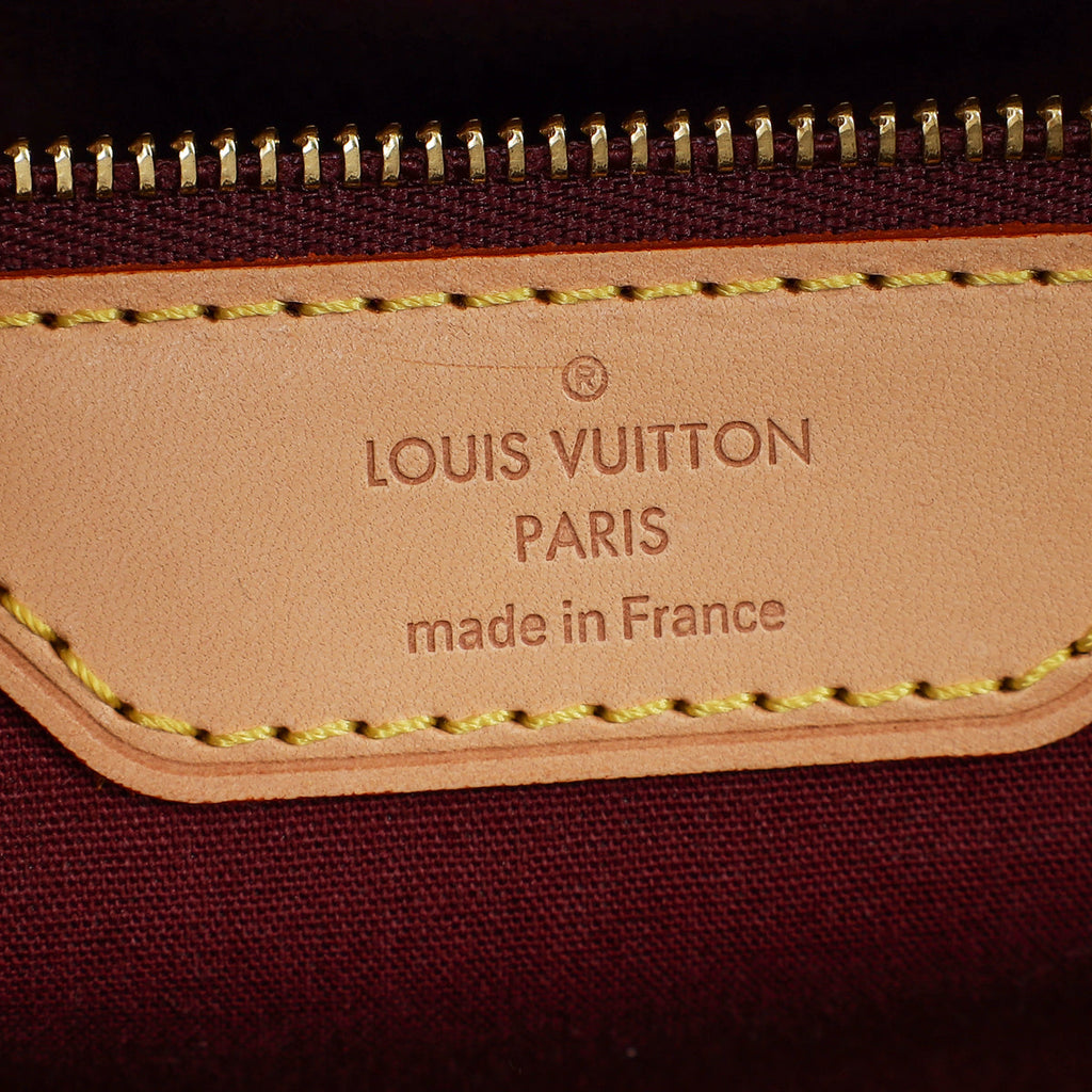 Louis Vuitton Rouge Fauvista Monogram Vernis Brea MM Bag