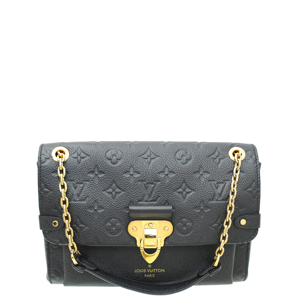 Louis Vuitton Black Monogram Empreinte Vavin PM Bag