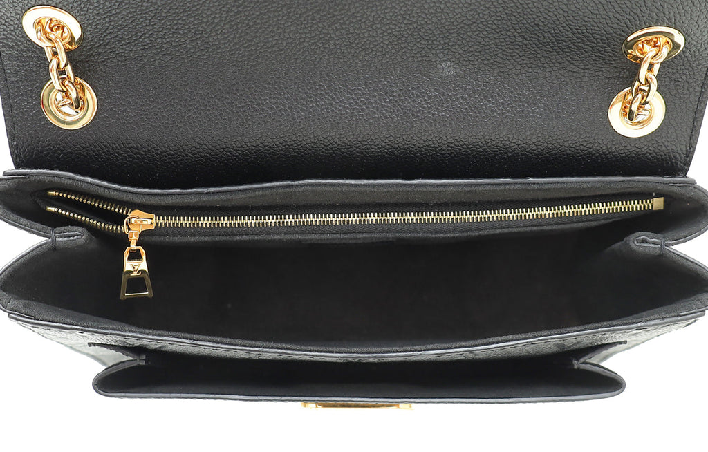 Louis Vuitton Black Monogram Empreinte Vavin PM Bag
