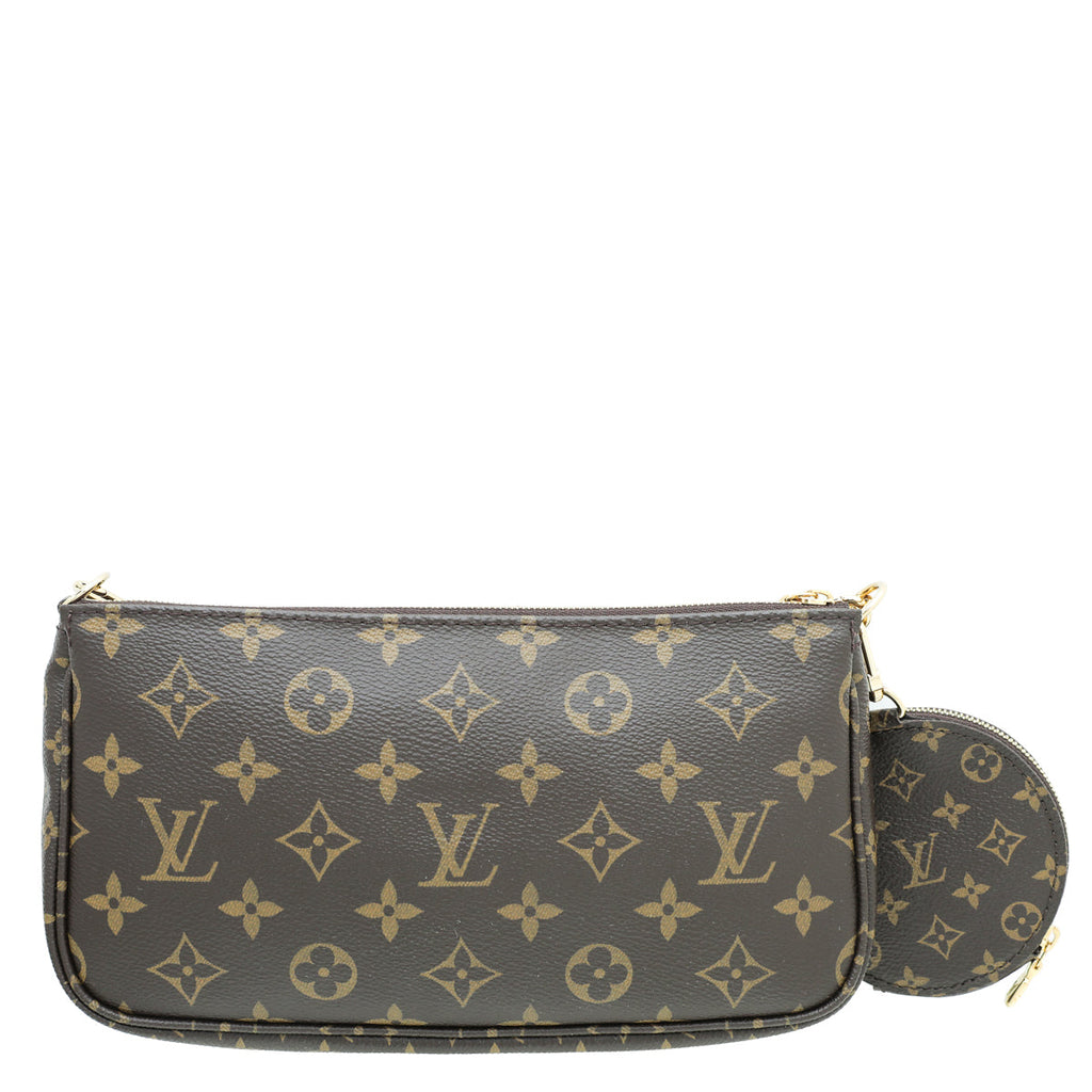 Louis Vuitton Khaki Monogram Multi Pochette Accessories Bag