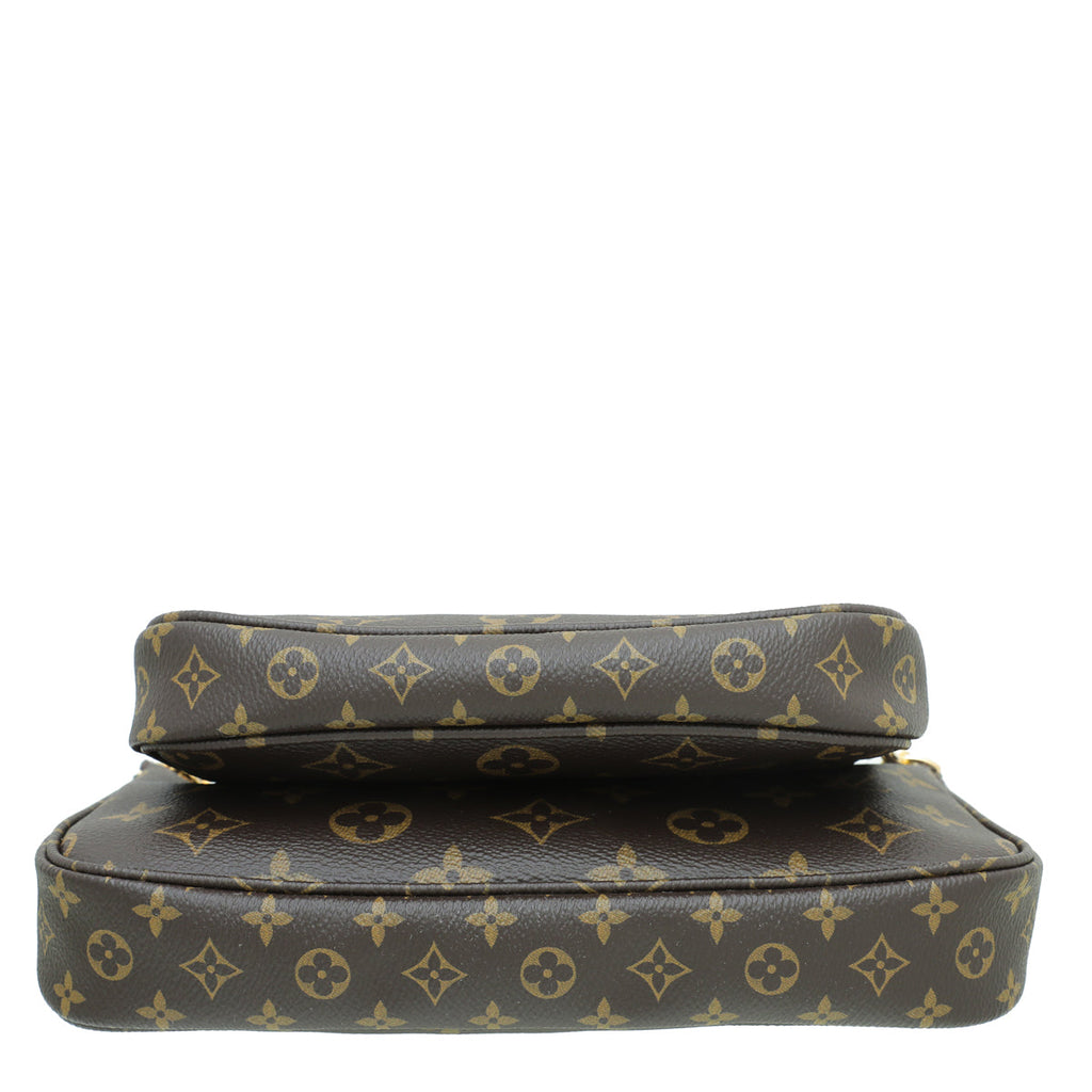 Louis Vuitton Khaki Monogram Multi Pochette Accessories Bag