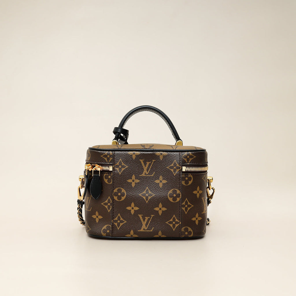 Louis Vuitton Brown Reverse Monogram Vanity PM Bag