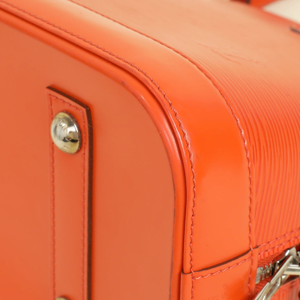 Louis Vuitton Orange PM Alma Bag