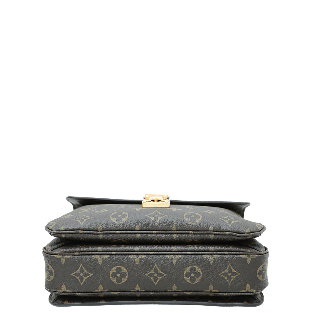 Louis Vuitton Brown Monogram Pochette Metis Bag