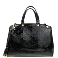 Louis Vuitton Black Monogram Vernis Brea NM MM Bag