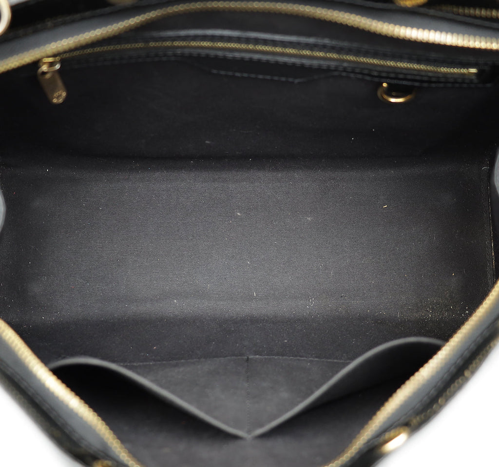 Louis Vuitton Black Monogram Vernis Brea NM MM Bag