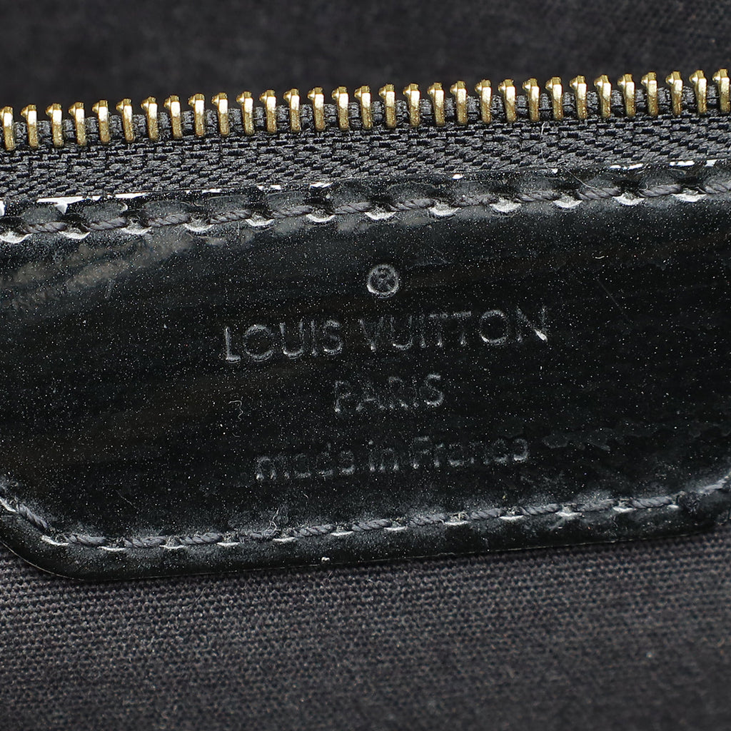 Louis Vuitton Black Monogram Vernis Brea NM MM Bag