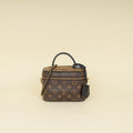 Louis VUitton Black Monogram Reverse Vanity PM Bag