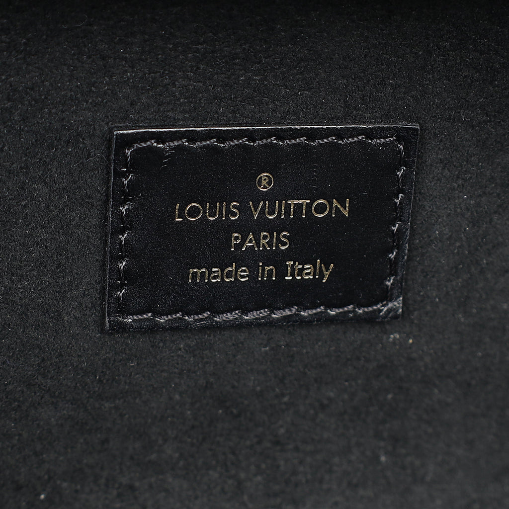 Louis VUitton Black Monogram Reverse Vanity PM Bag