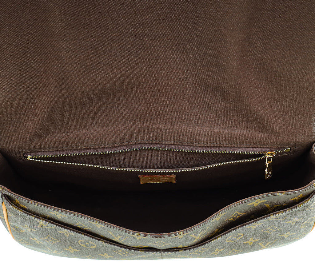 Louis Vuitton Brown Monogram Menilmontant MM Bag