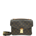 Louis Vuitton Ebene Monogram Pochette Metis Bag