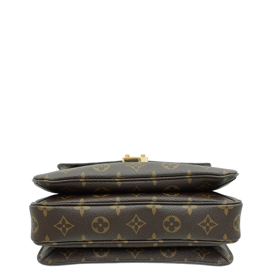 Louis Vuitton Ebene Monogram Pochette Metis Bag