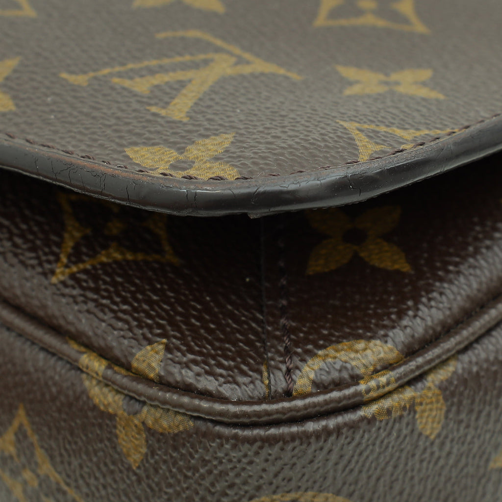 Louis Vuitton Ebene Monogram Pochette Metis Bag