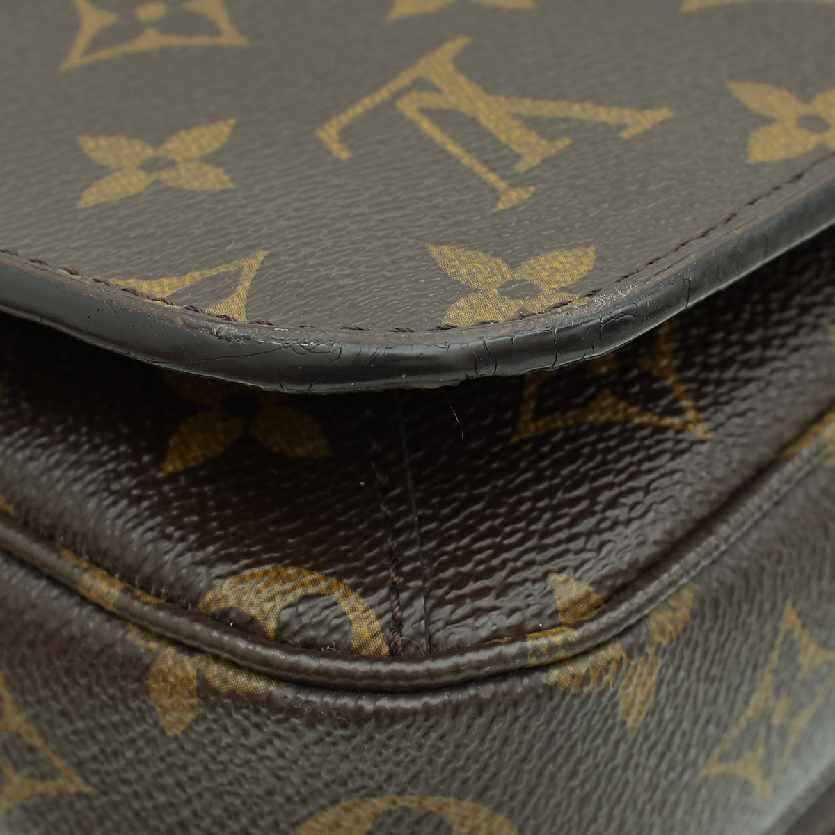 Louis Vuitton Ebene Monogram Pochette Metis Bag