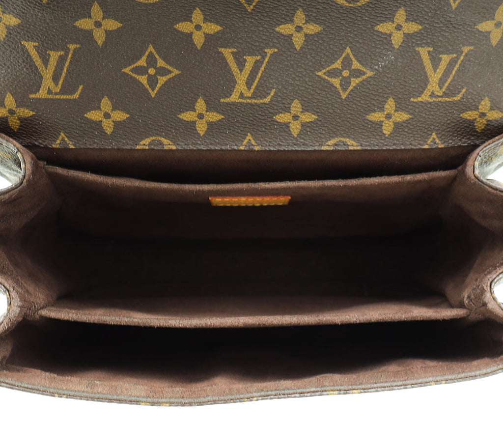 Louis Vuitton Ebene Monogram Pochette Metis Bag