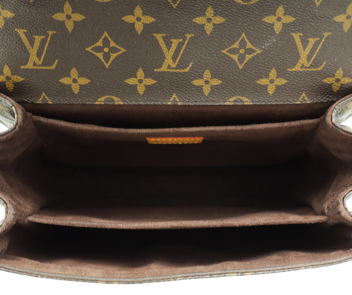 Louis Vuitton Ebene Monogram Pochette Metis Bag