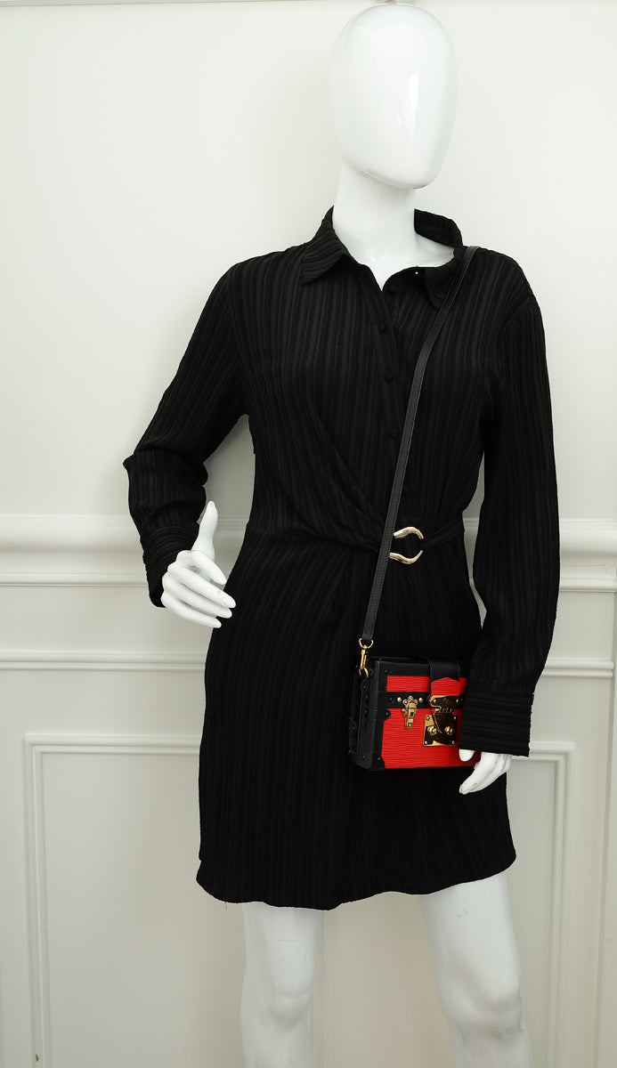 Louis Vuitton Bicolor Petite Malle Small Clutch