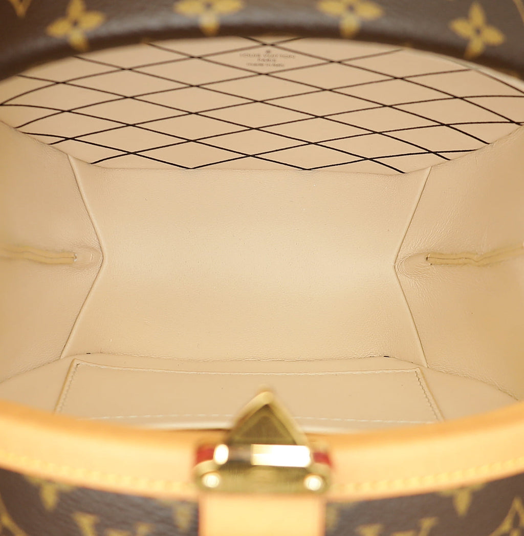 Louis Vuitton Brown Monogram Petite Boite Chapeau Bag