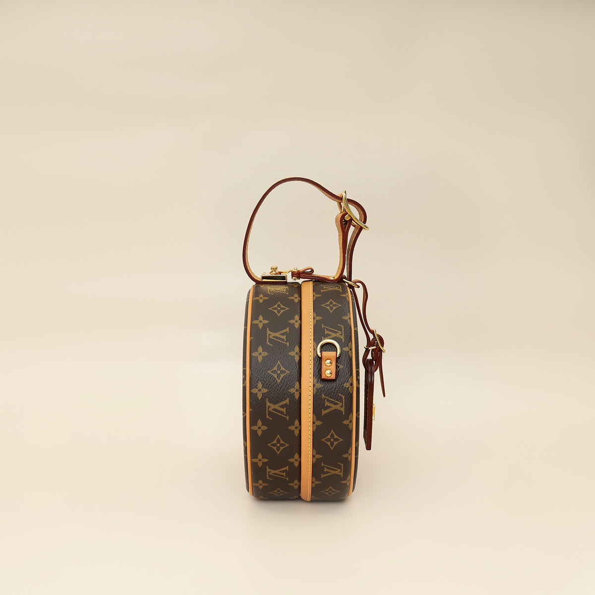 Louis Vuitton Brown Monogram Petite Boite Chapeau Bag