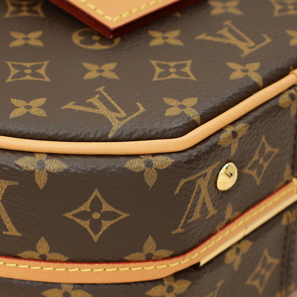 Louis Vuitton Brown Monogram Petite Boite Chapeau Bag