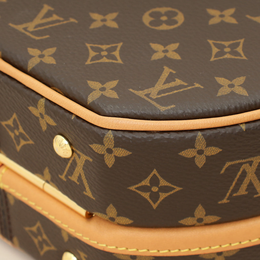 Louis Vuitton Brown Monogram Petite Boite Chapeau Bag