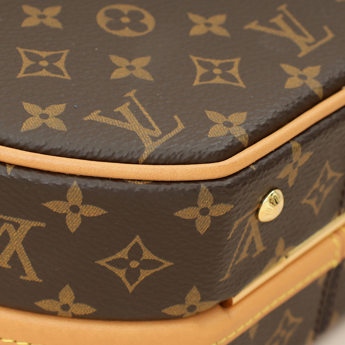 Louis Vuitton Brown Monogram Petite Boite Chapeau Bag