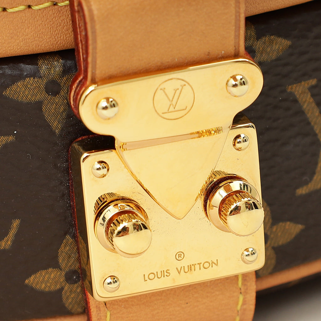 Louis Vuitton Brown Monogram Petite Boite Chapeau Bag