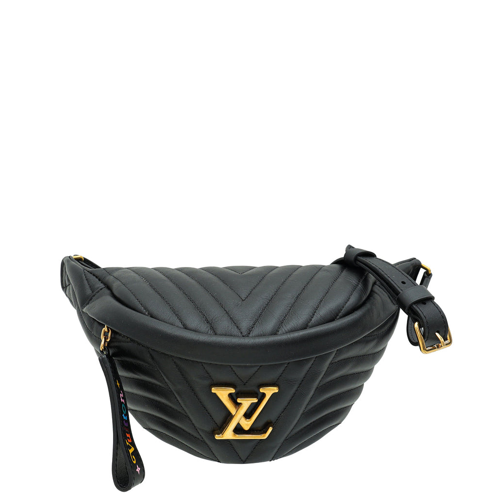 Louis Vuitton Black New Wave Bumbag