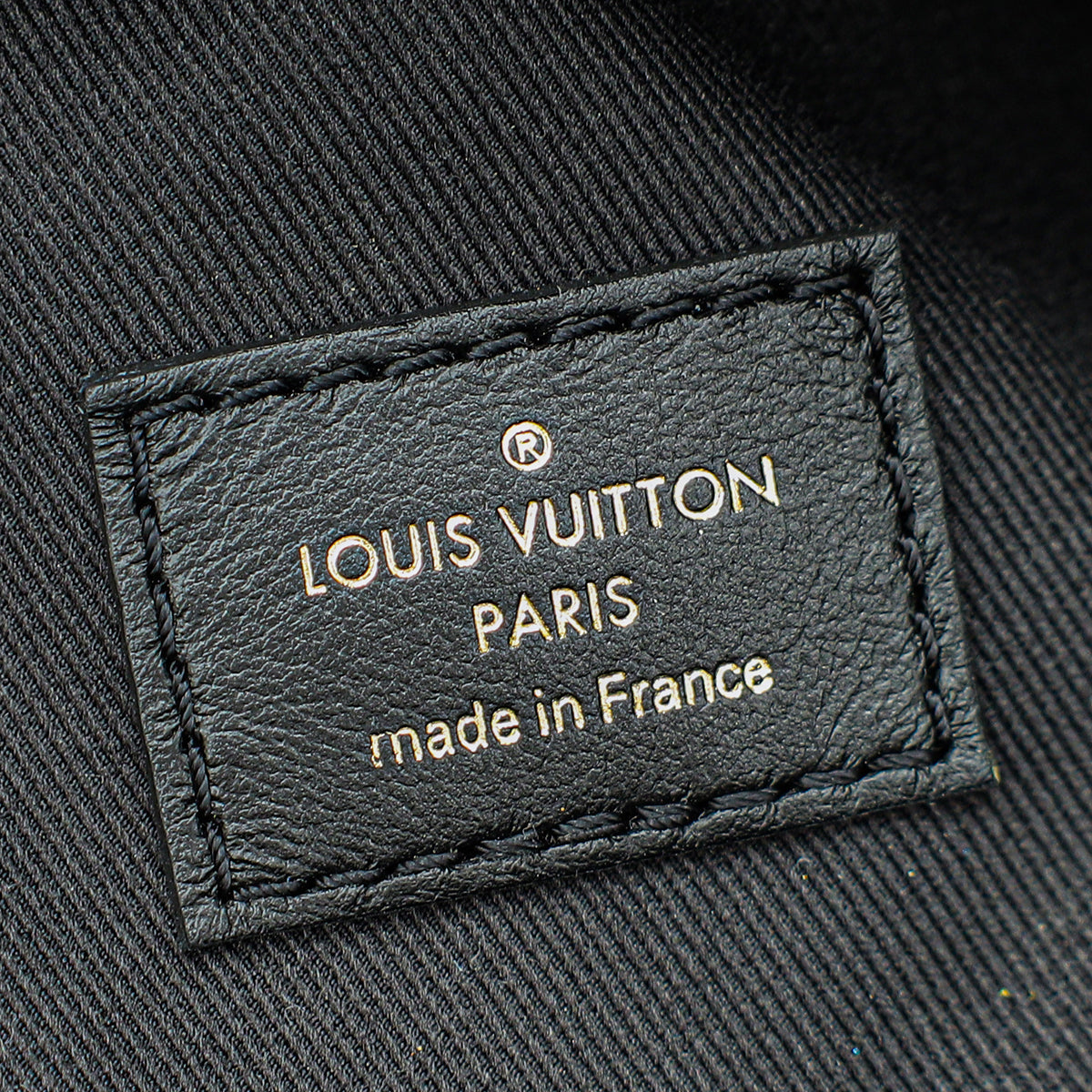 Louis Vuitton Black New Wave Bumbag