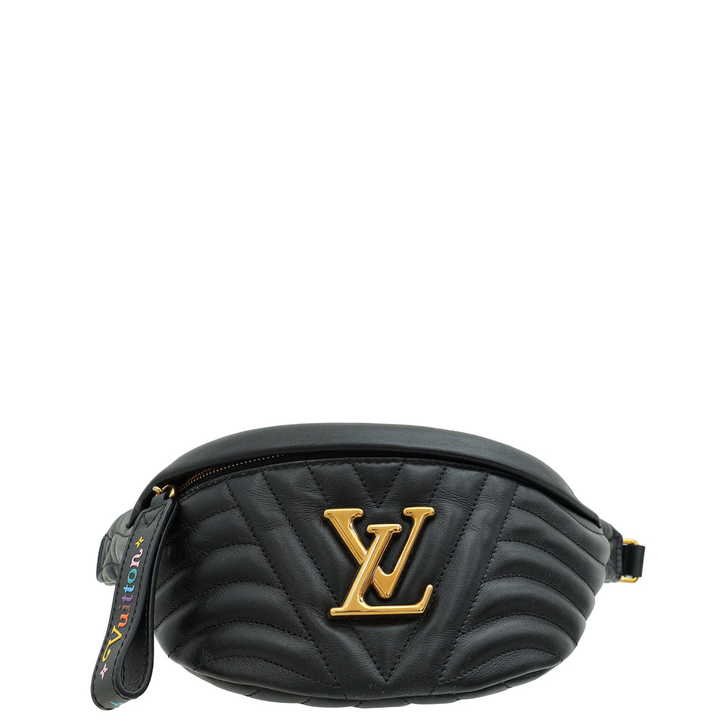 Louis Vuitton Black New Wave Bumbag
