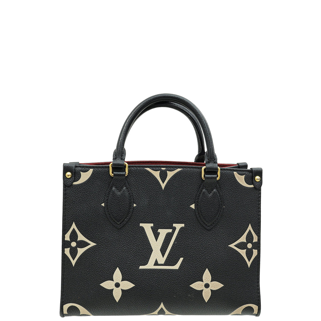 Louis Vuitton Bicolor Monogram Empreinte Onthego PM Bag