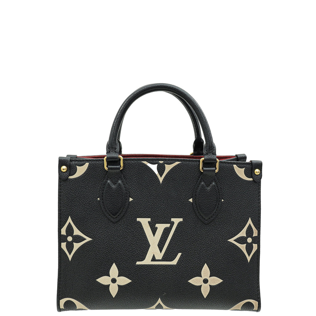 Louis Vuitton Bicolor Monogram Empreinte Onthego PM Bag