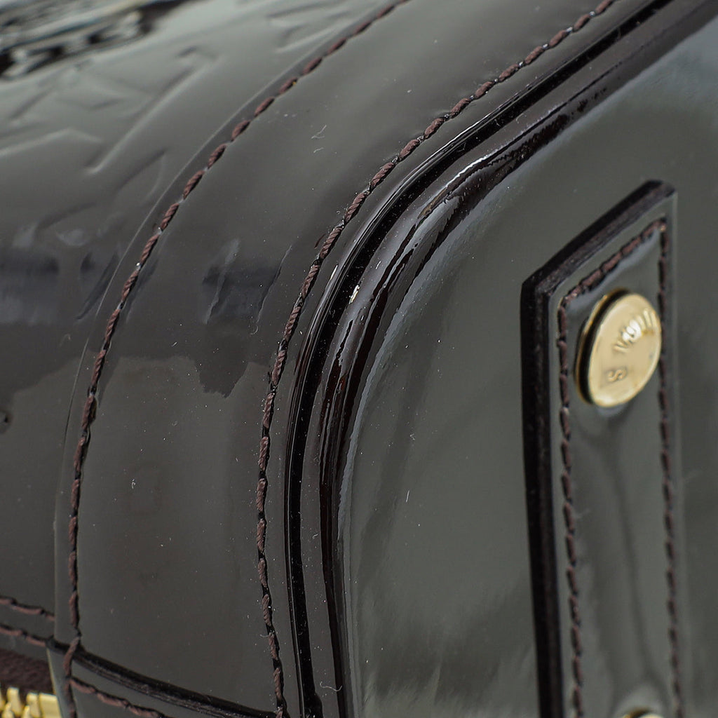 Louis Vuitton Amarante Monogram Vernis Alma BB Bag