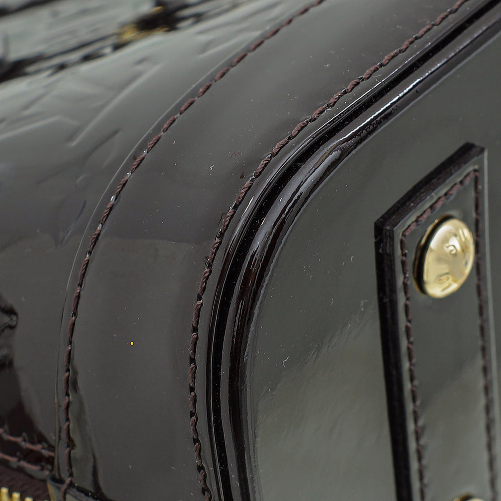 Louis Vuitton Amarante Monogram Vernis Alma BB Bag