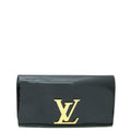 Louis Vuitton Black Vernis Louise Clutch