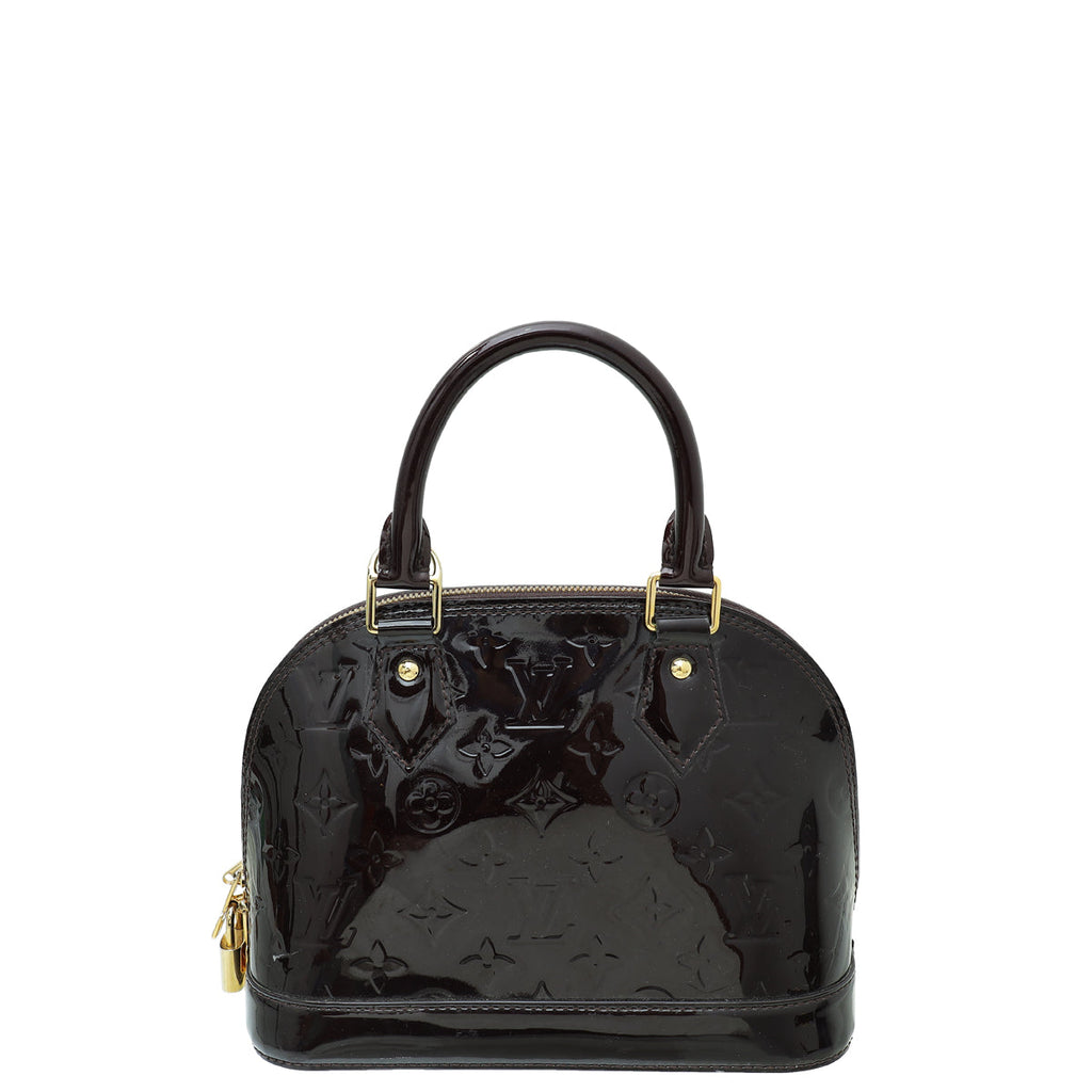 Louis Vuitton Amarante Monogram Vernis Alma BB Bag