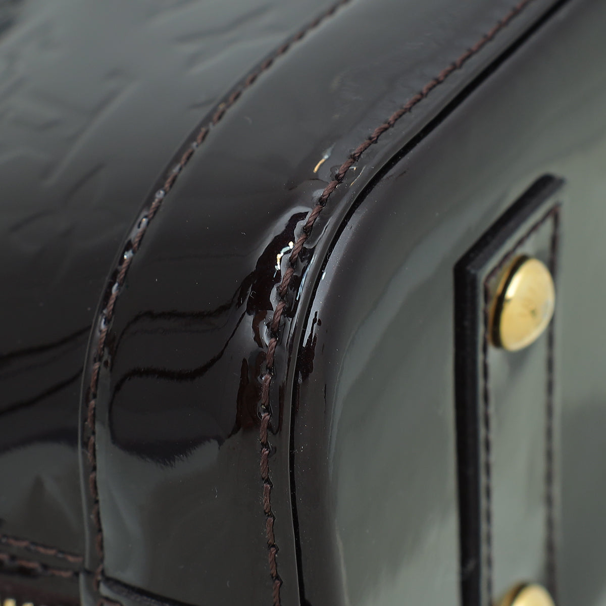 Louis Vuitton Amarante Monogram Vernis Alma BB Bag