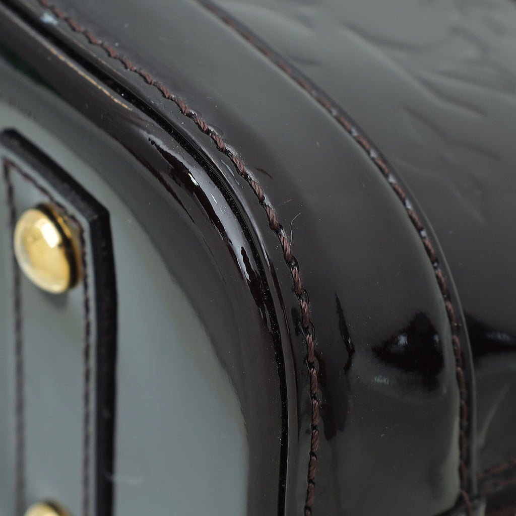 Louis Vuitton Amarante Monogram Vernis Alma BB Bag