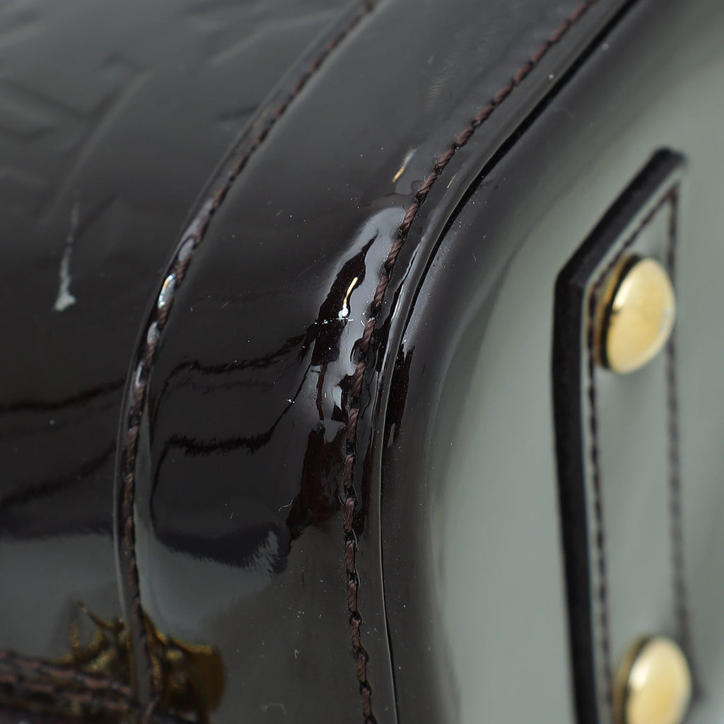 Louis Vuitton Amarante Monogram Vernis Alma BB Bag