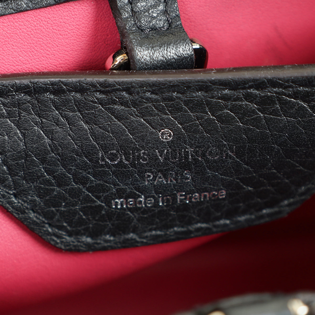 Louis Vuitton Bicolor Capucines BB W/ Python Handle Bag