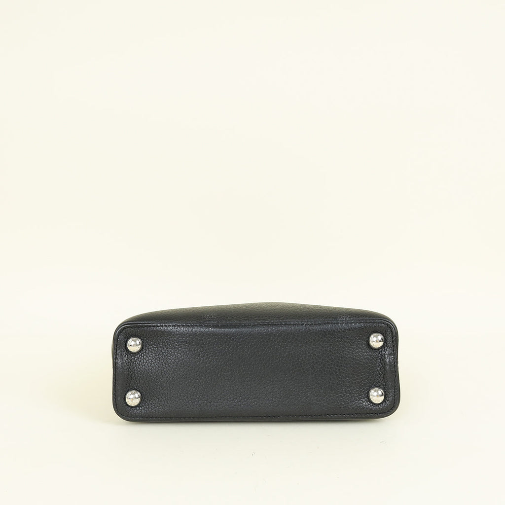 Louis Vuitton Bicolor Capucines BB W/ Python Handle Bag