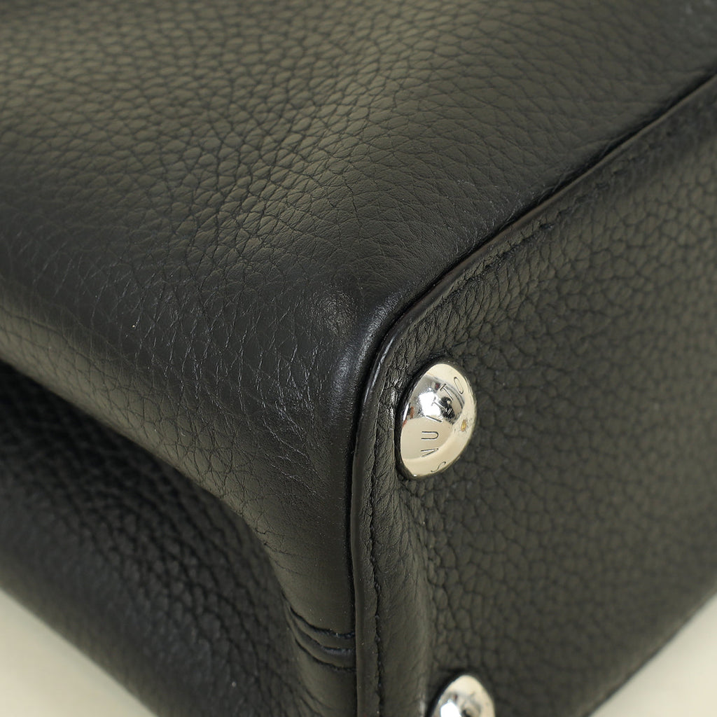 Louis Vuitton Bicolor Capucines BB W/ Python Handle Bag