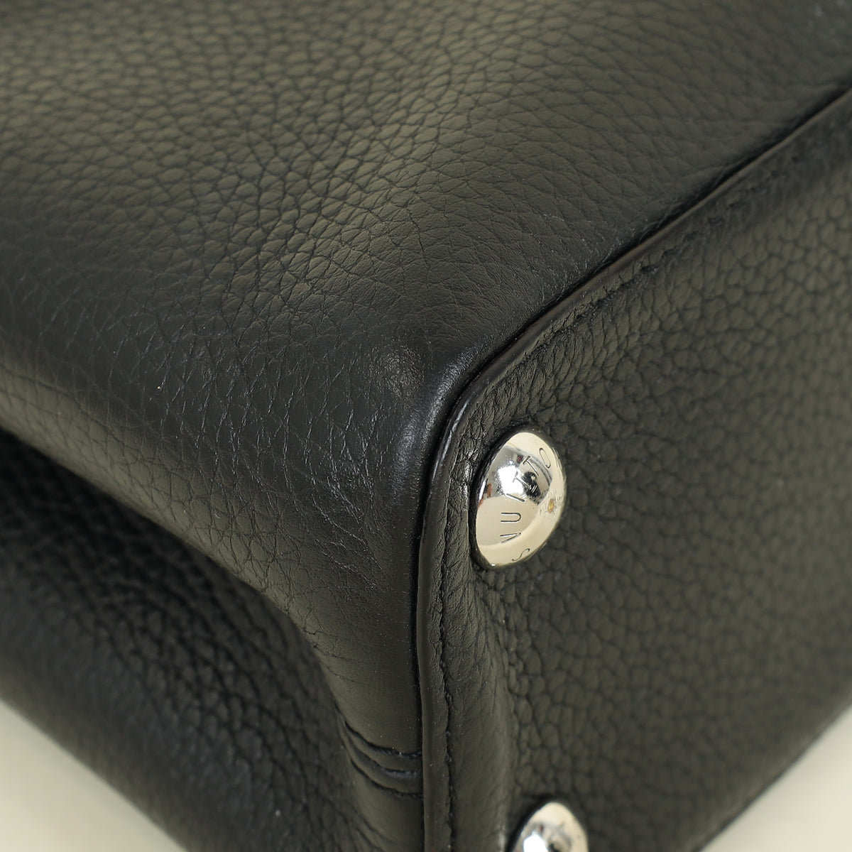 Louis Vuitton Bicolor Capucines BB W/ Python Handle Bag