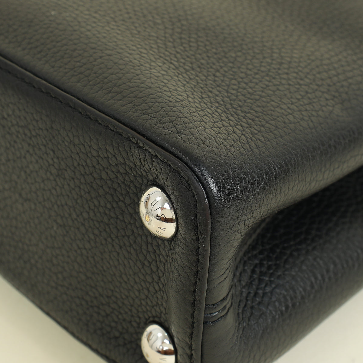 Louis Vuitton Bicolor Capucines BB W/ Python Handle Bag