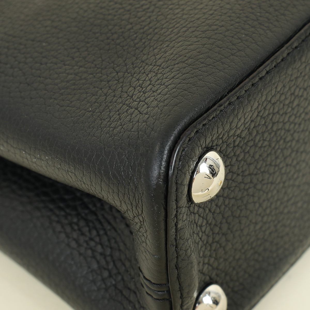 Louis Vuitton Bicolor Capucines BB W/ Python Handle Bag