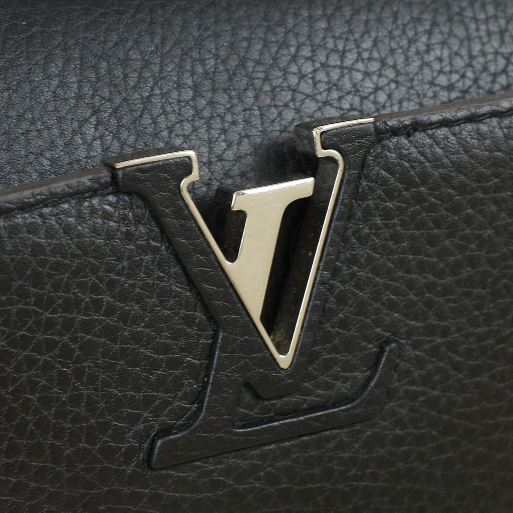 Louis Vuitton Bicolor Capucines BB W/ Python Handle Bag