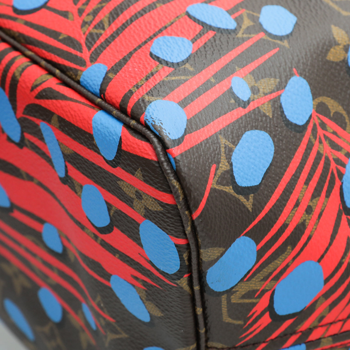 Louis Vuitton Monogram Bicolor Neverfull Jungle MM Bag
