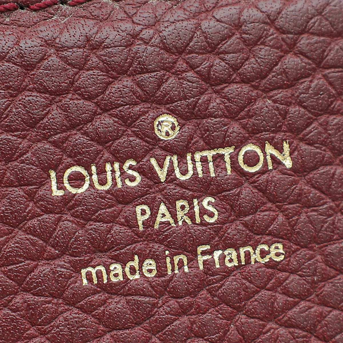 Louis Vuitton Damier Bordeaux Calf Wight Bag