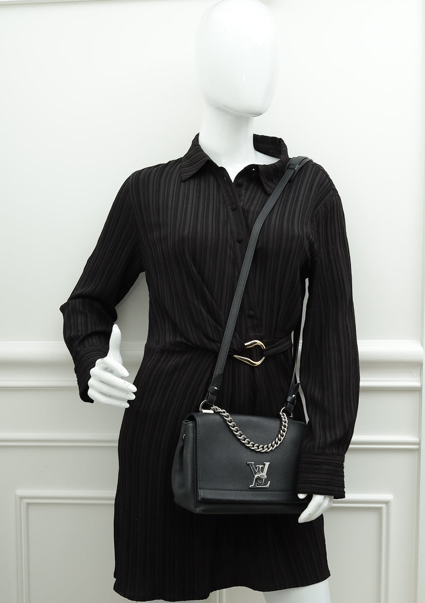 Louis Vuitton Black Lockme II BB Bag