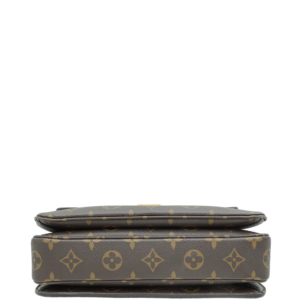 Louis Vuitton Brown Monogram Pochette Metis